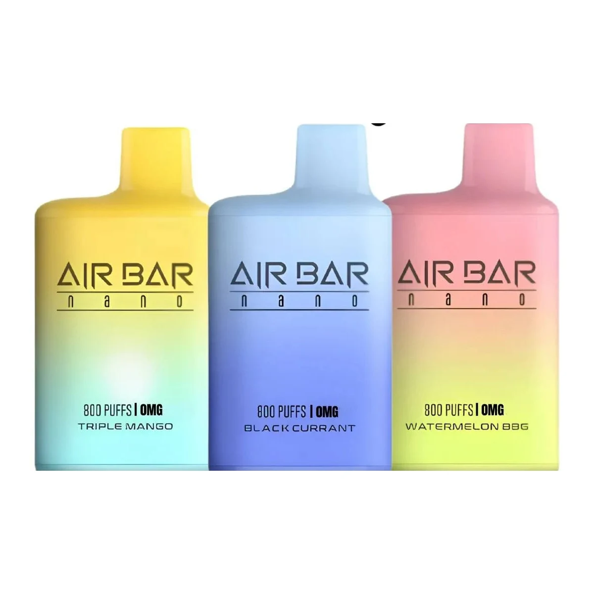 Air Bar Nano 800 Puffs 0mg Disposable Vape Nicotine-Free