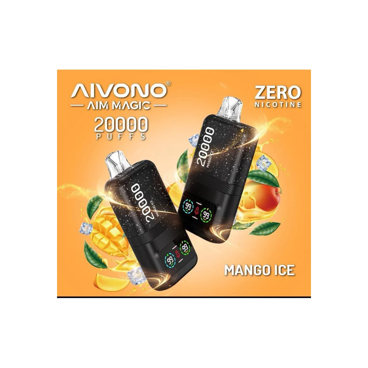 Aivono TC Bar 20000 Puffs 0mg Nicotine-Free Disposable Vape
