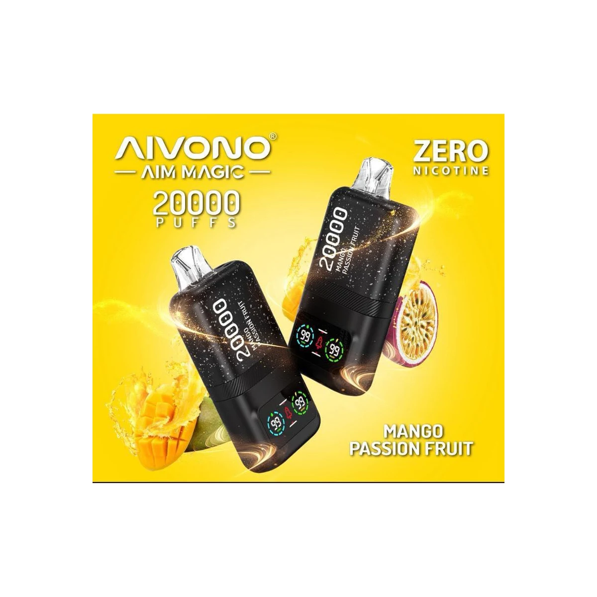 Aivono TC Bar 20000 Puffs 0mg Nicotine-Free Disposable Vape