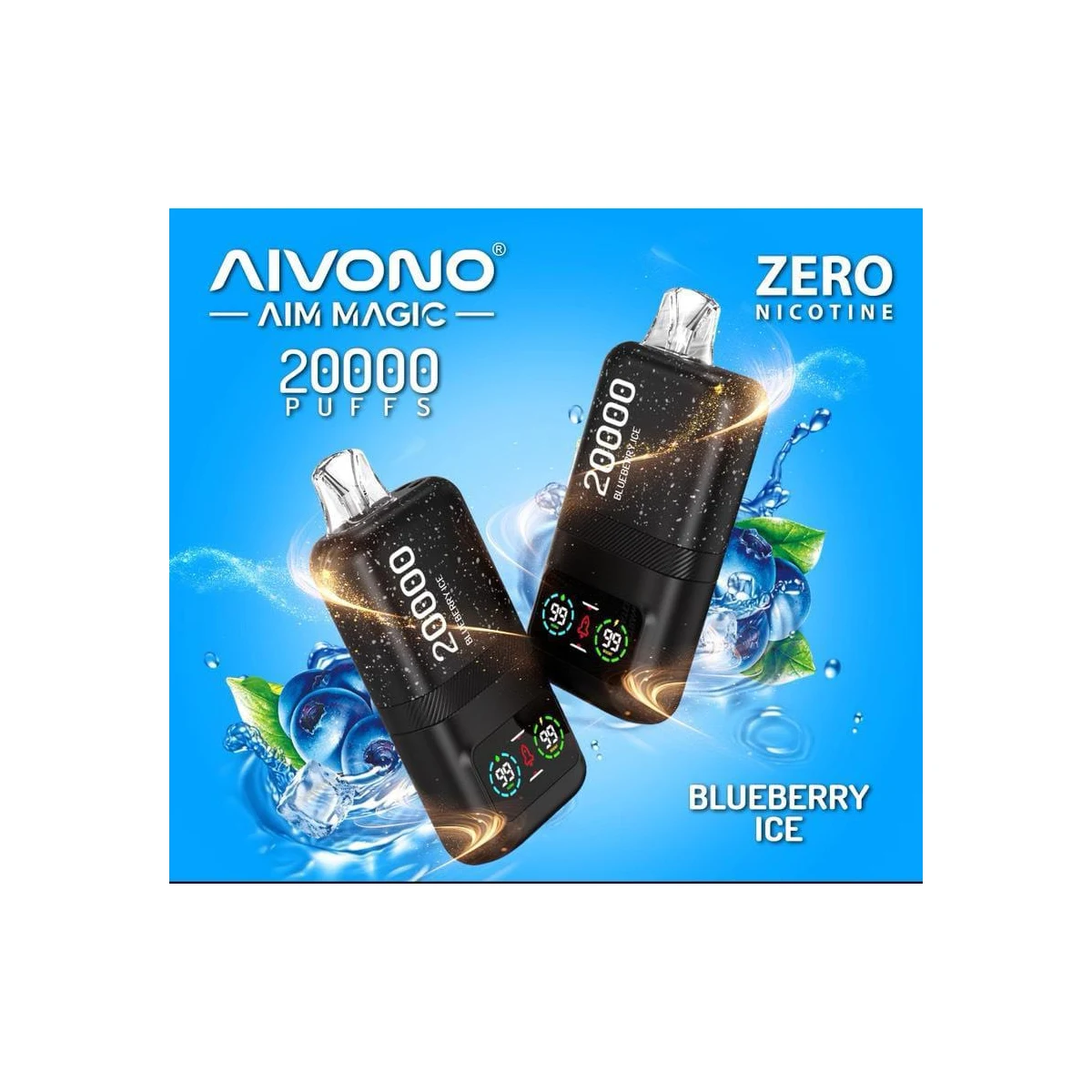 Aivono TC Bar 20000 Puffs 0mg Nicotine-Free Disposable Vape