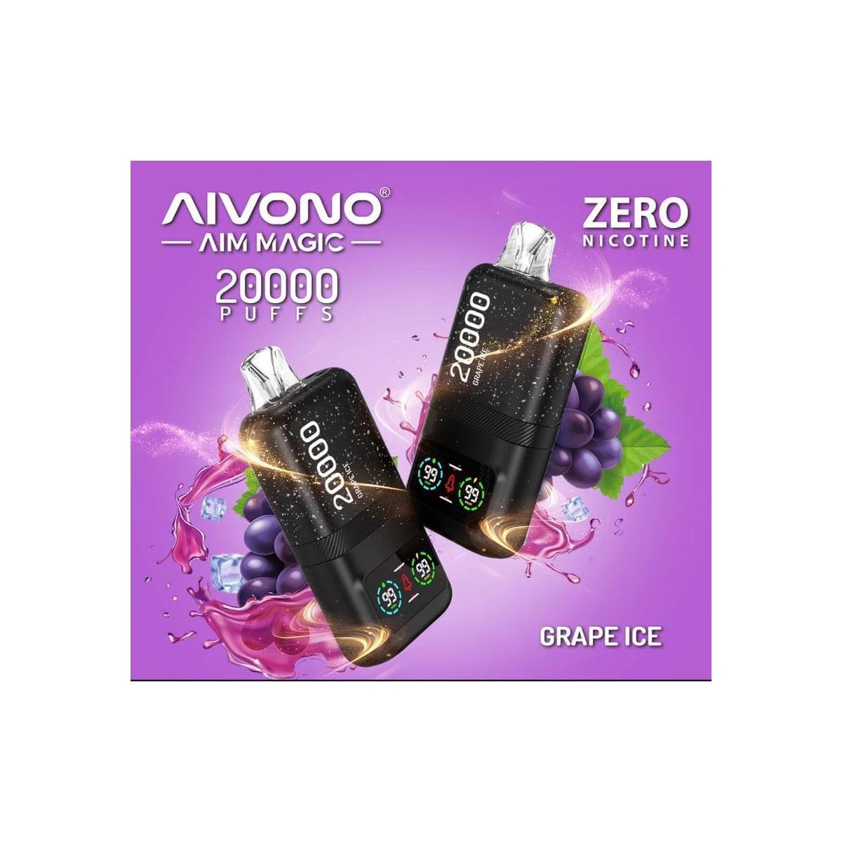 Aivono TC Bar 20000 Puffs 0mg Nicotine-Free Disposable Vape