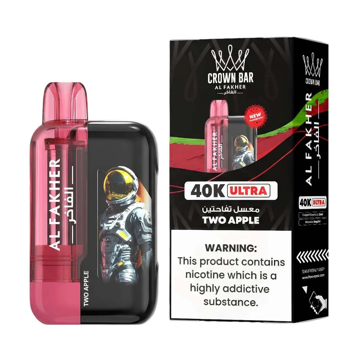 Al Fakher Crown Bar Ultra 40000 Puffs Disposable Vape