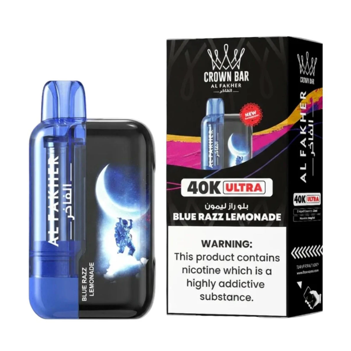 Al Fakher Crown Bar Ultra 40000 Puffs Disposable Vape