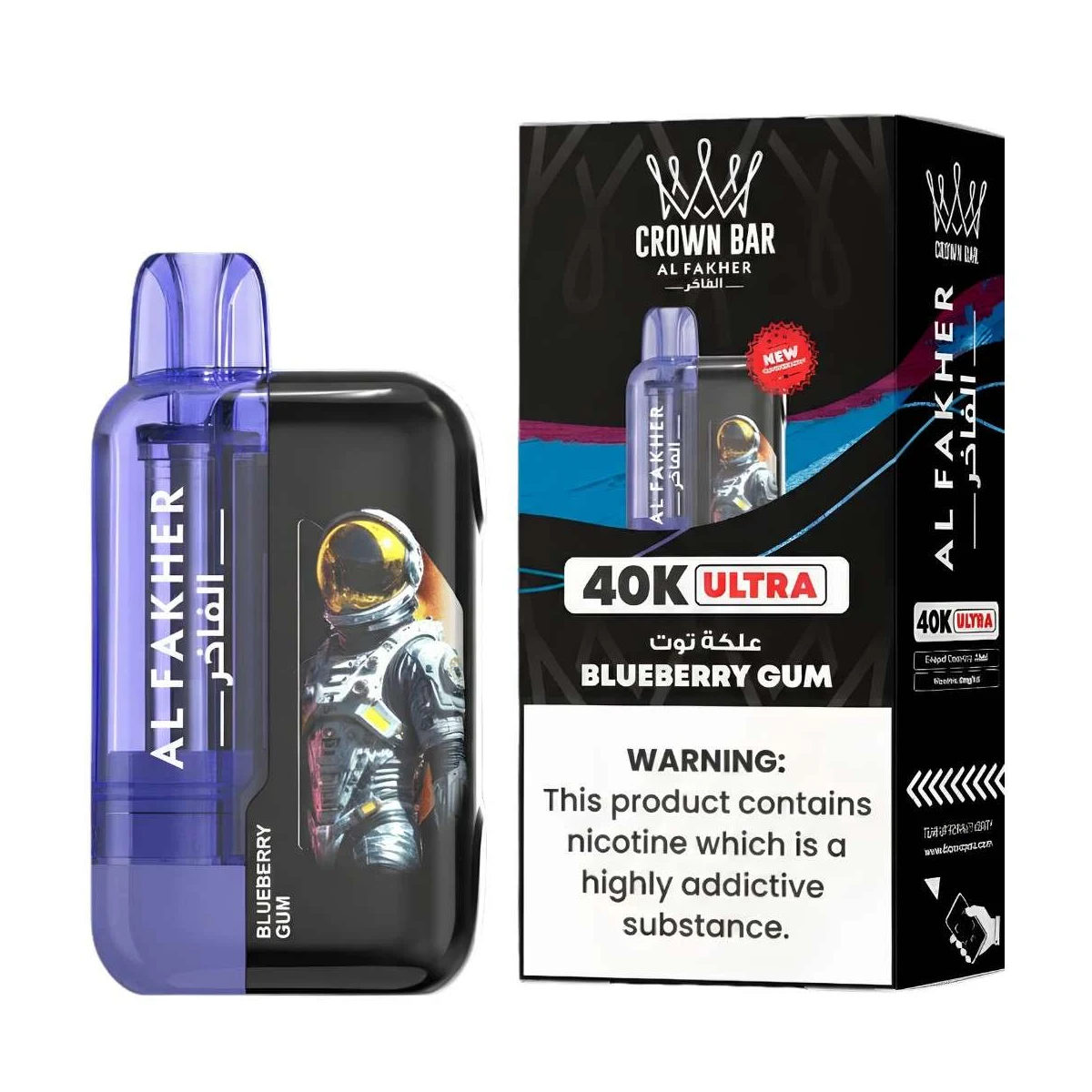 Al Fakher Crown Bar Ultra 40000 Puffs Disposable Vape