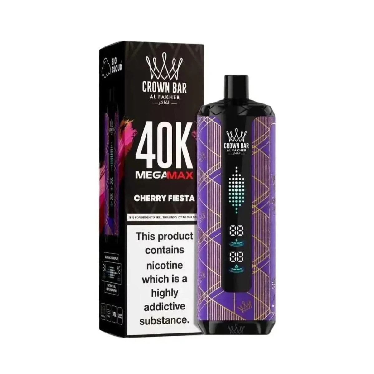 Al Fakher Mega Max 40000 Puffs Disposable Vape 6mg