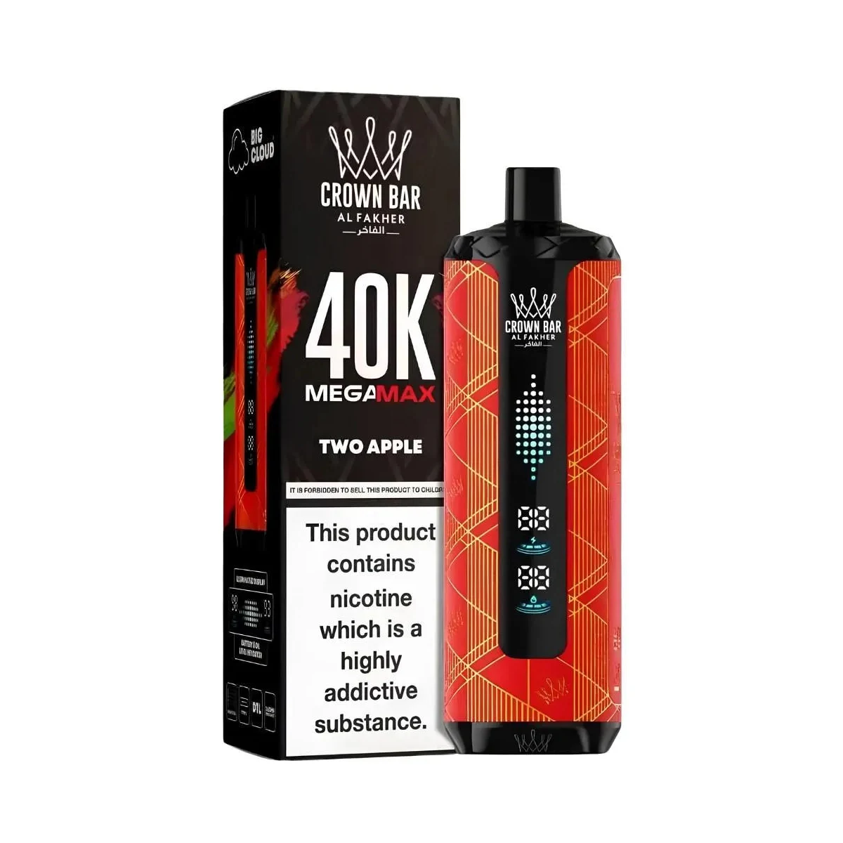 Al Fakher Mega Max 40000 Puffs Disposable Vape 6mg