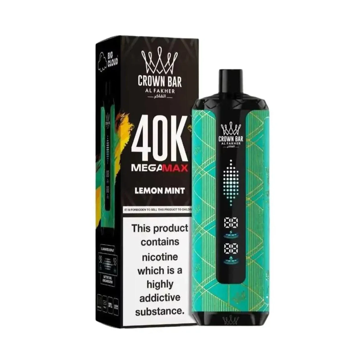 Al Fakher Mega Max 40000 Puffs Disposable Vape 6mg