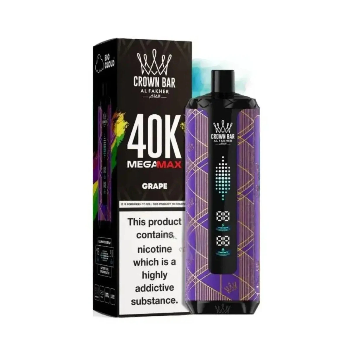 Al Fakher Mega Max 40000 Puffs Disposable Vape 6mg