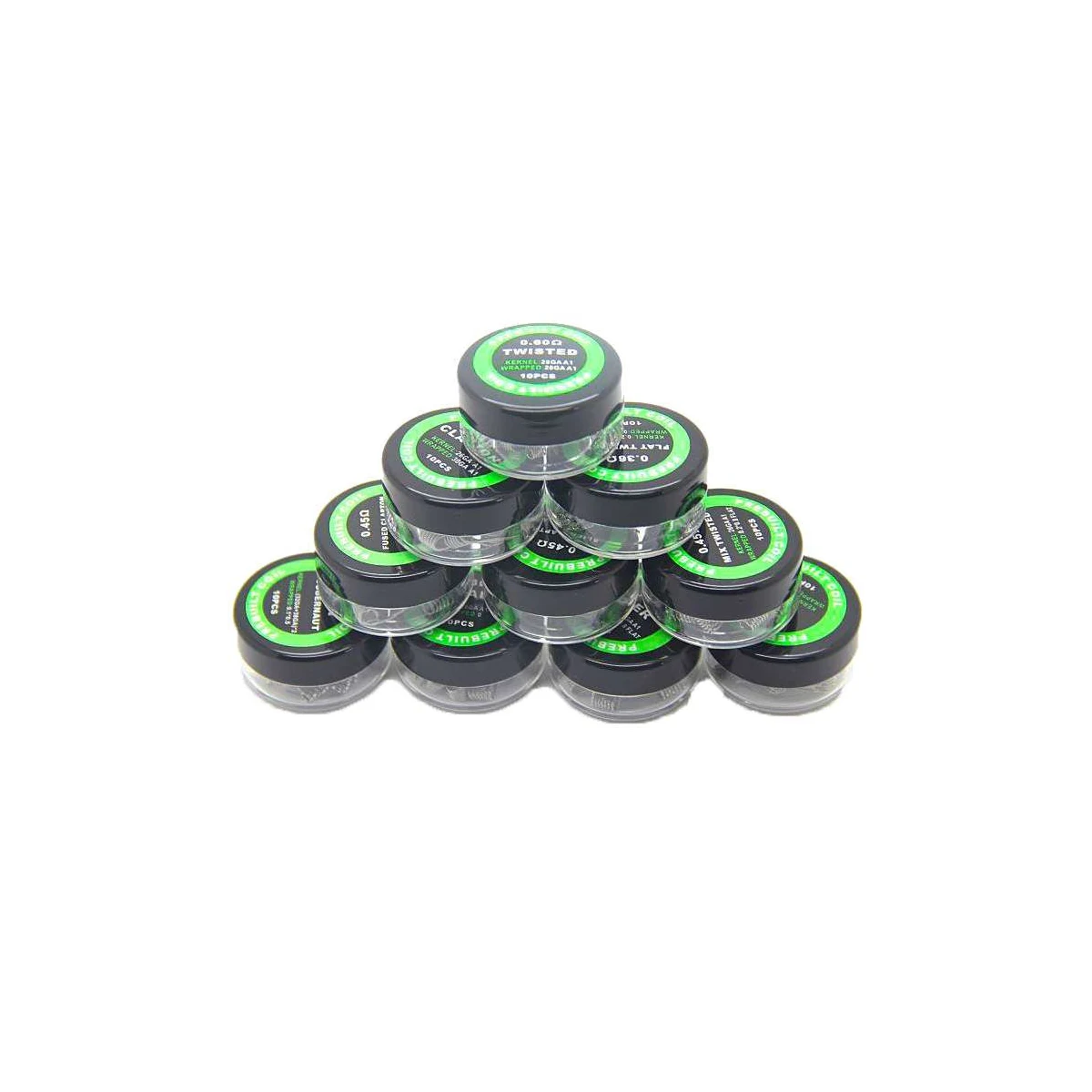 Alien Clapton Pre-Built Coils for RDA, RTA and RDTA Rebuilds
