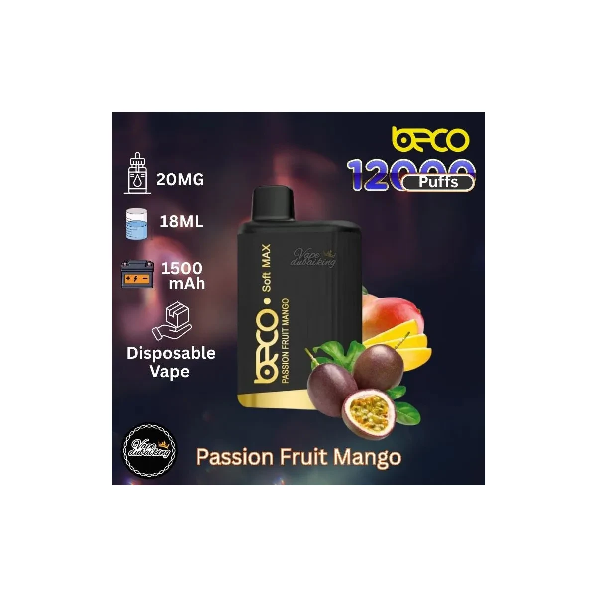 Beco Soft Max 12000 Puffs Disposable Vape 20mg