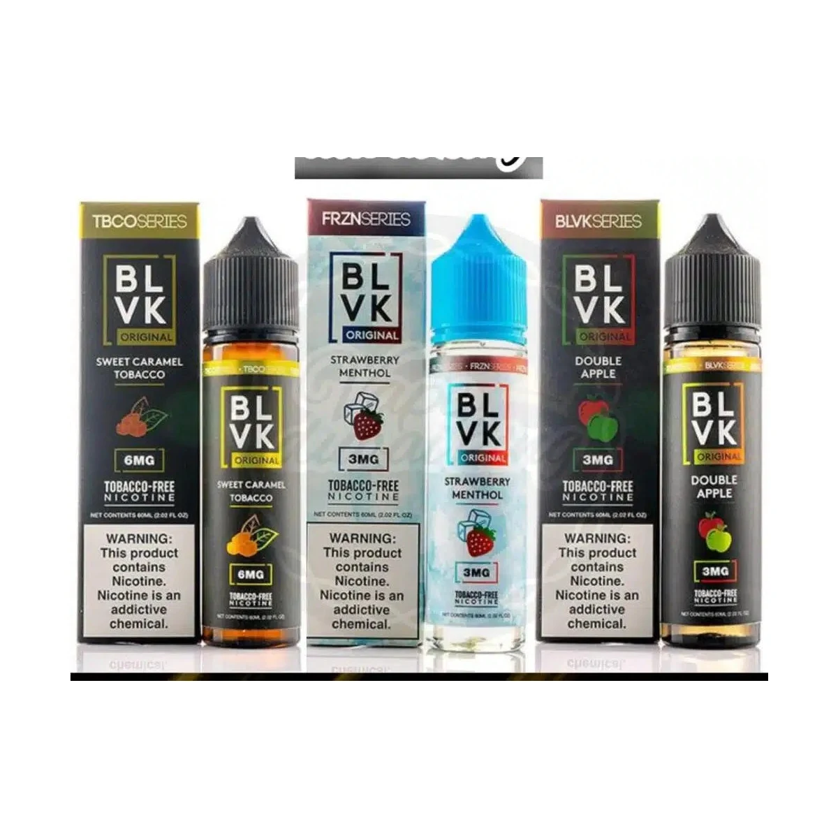 BLVK Unicorn Premium E-Liquid – 60ml 3mg Vape Juice