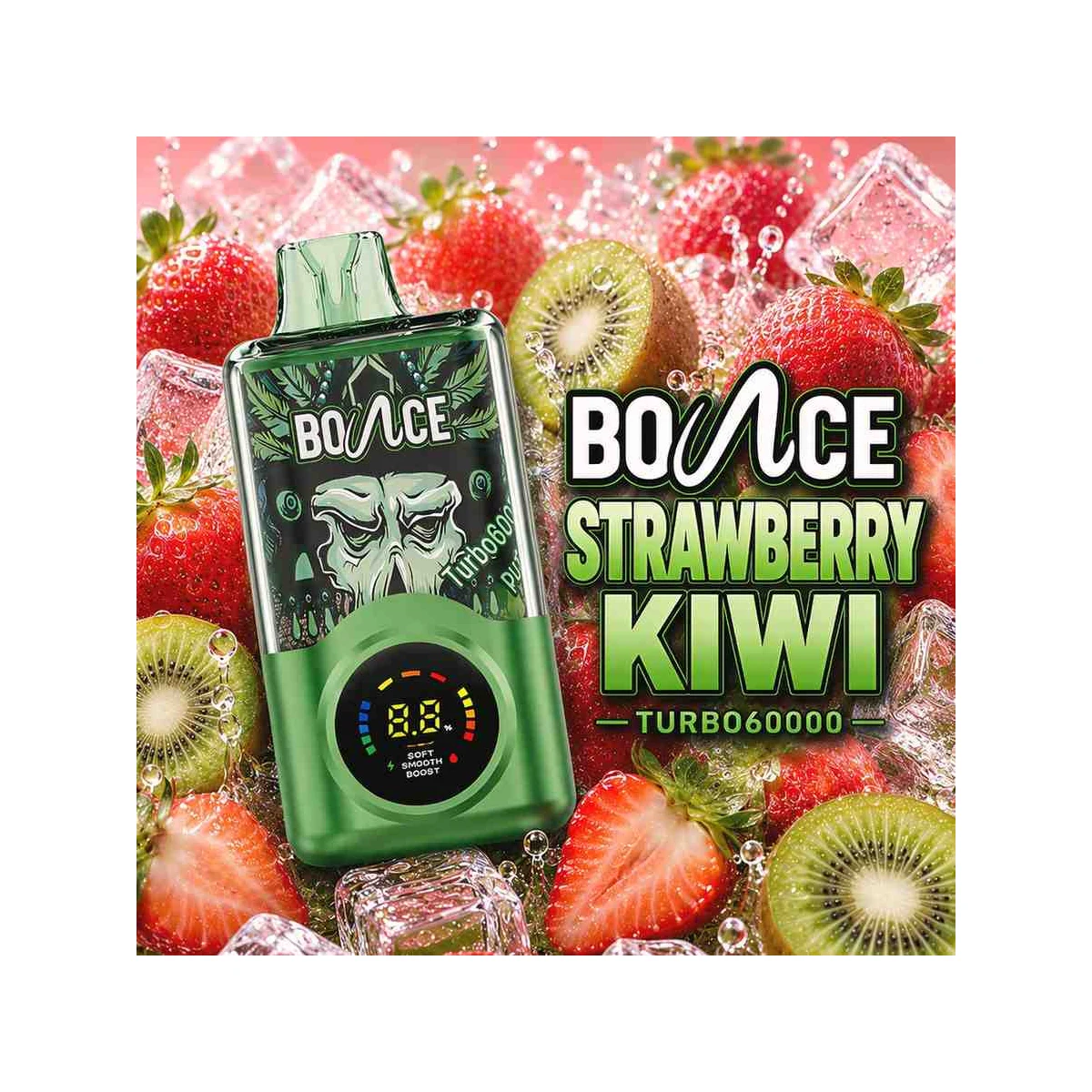 Bounce Turbo 60K Disposable Vape - 20mg, 3 Output Modes