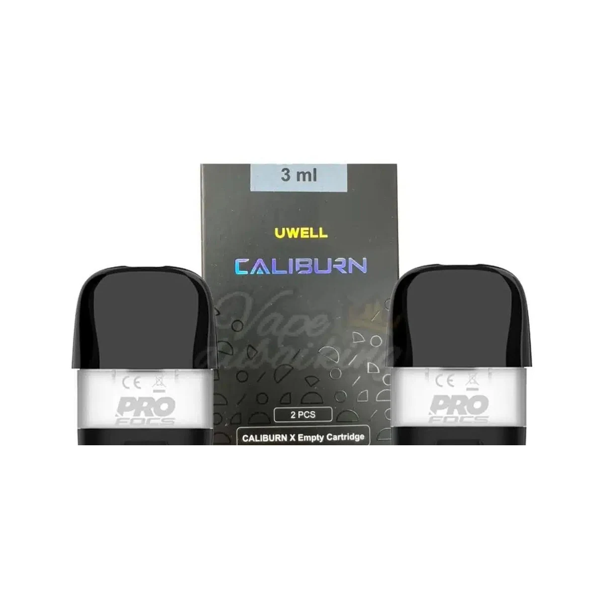 Uwell Caliburn X Empty Pod Cartridge – 3ml Pack of 2
