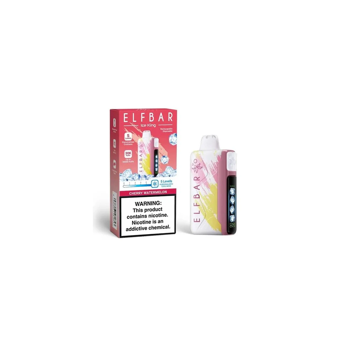 Elf Bar Ice King 30000 Puffs Disposable Vape โ 50mg