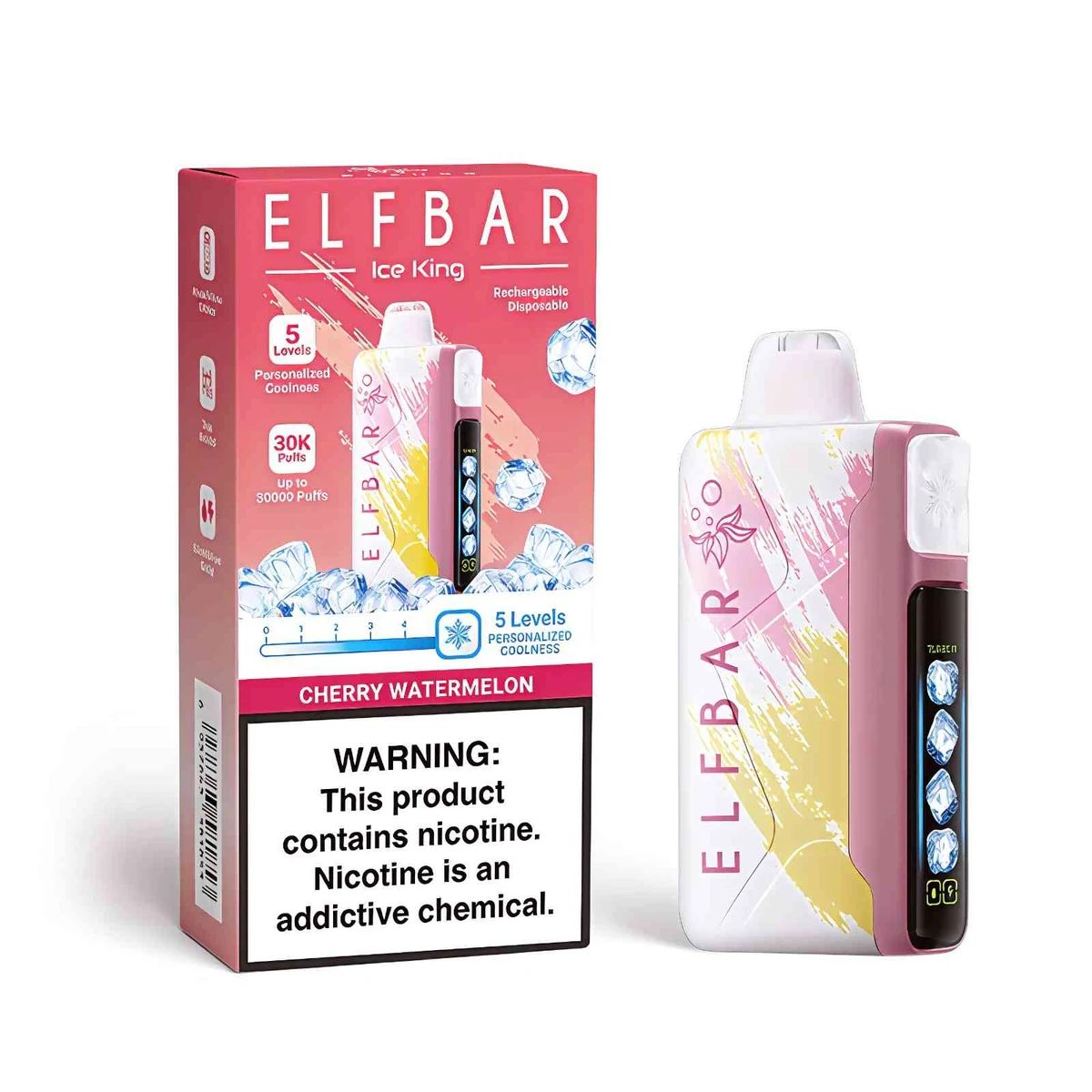 Elf Bar Ice King 30000 Puffs Disposable Vape – 50mg