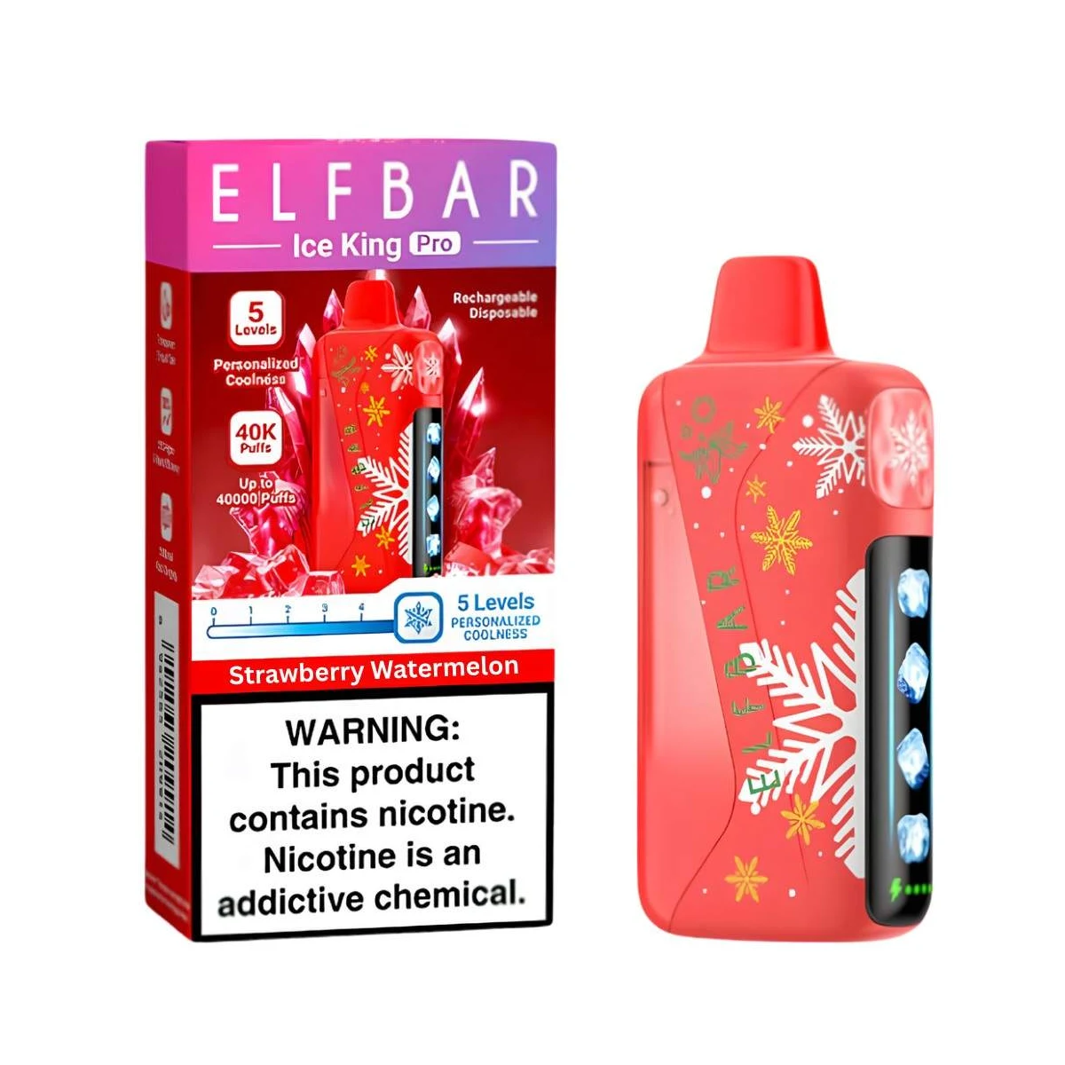 Elf Bar Ice King Pro 40000 Puffs Quad Mesh Vape