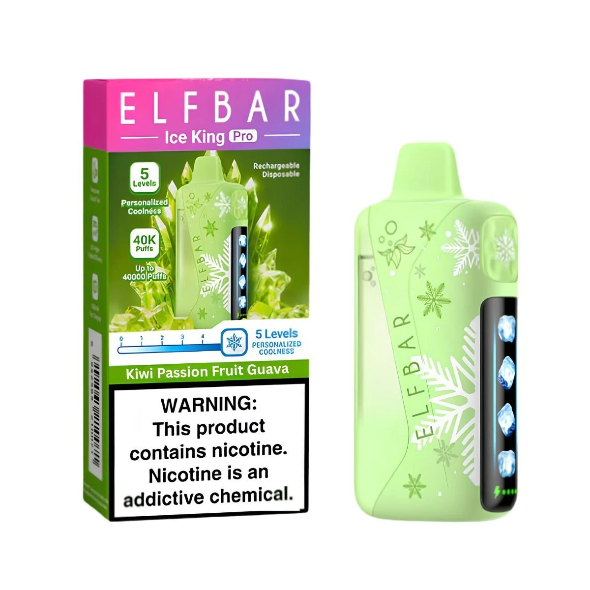 Elf Bar Ice King Pro 40000 Puffs Quad Mesh Vape