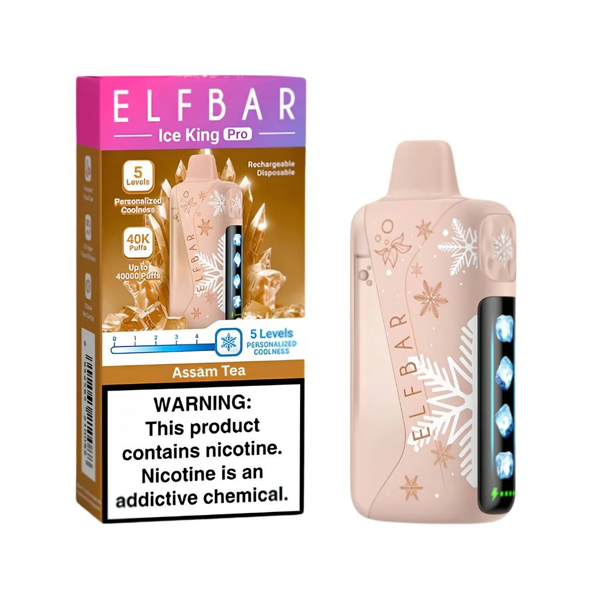 Elf Bar Ice King Pro 40000 Puffs Quad Mesh Vape
