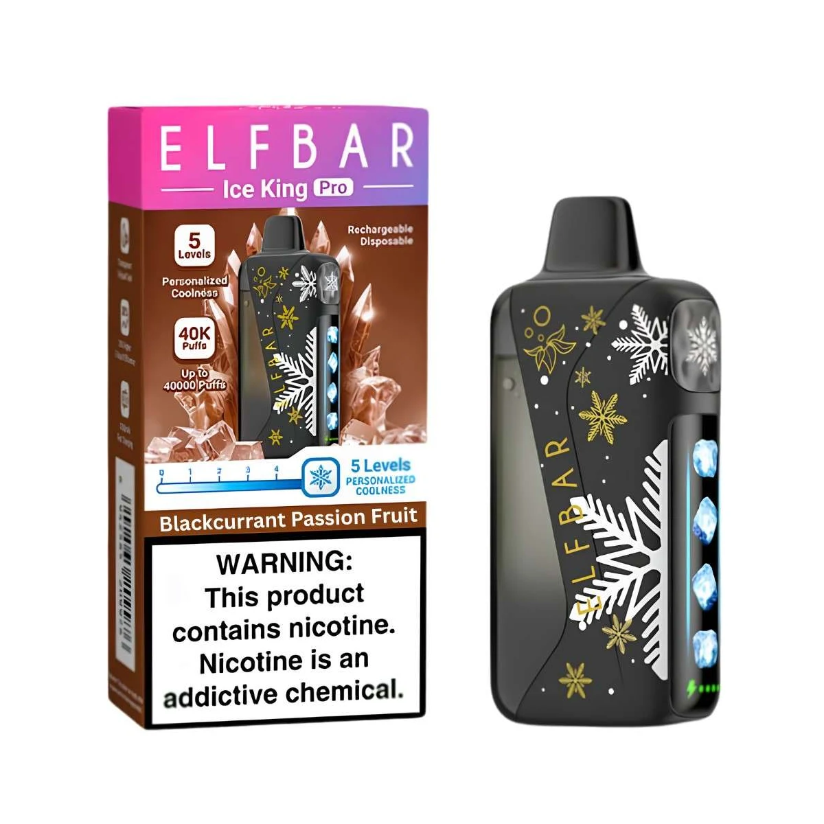 Elf Bar Ice King Pro 40000 Puffs Quad Mesh Vape