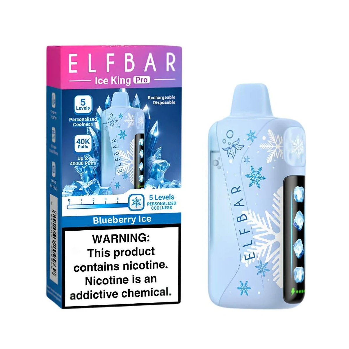 Elf Bar Ice King Pro 40000 Puffs Quad Mesh Vape