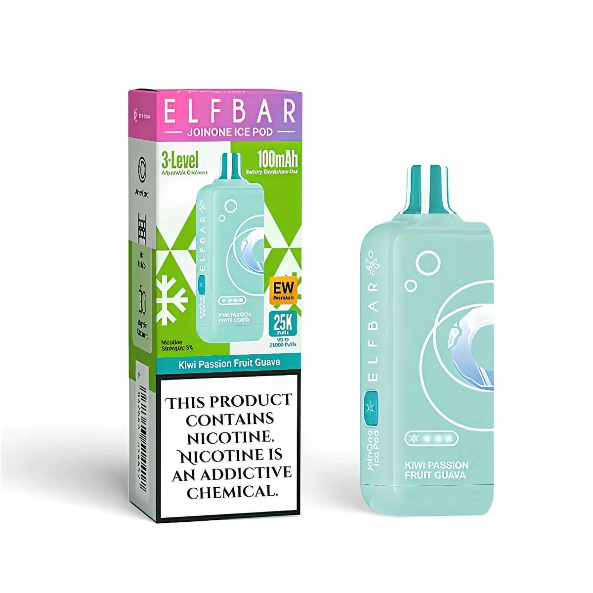 Elf Bar JoinOne Ice 25000 Puffs Prefilled Pod 50mg
