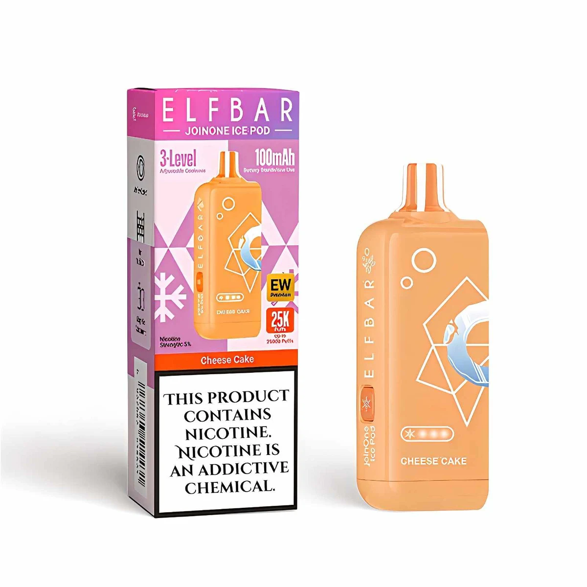 Elf Bar JoinOne Ice 25000 Puffs Prefilled Pod 50mg