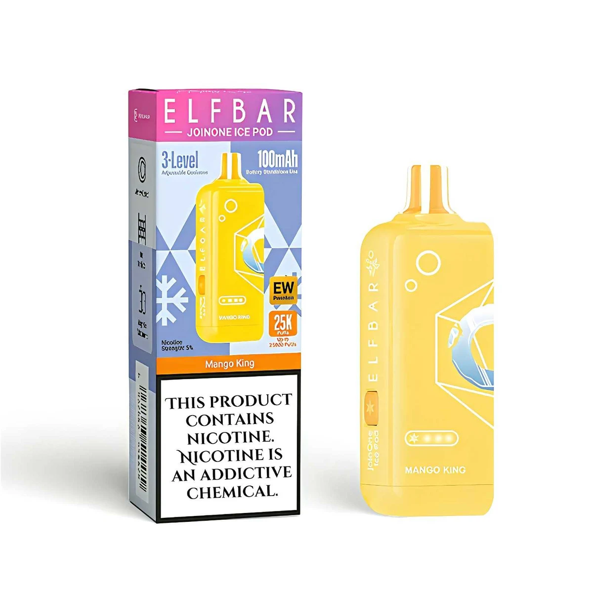 Elf Bar JoinOne Ice 25000 Puffs Prefilled Pod 50mg