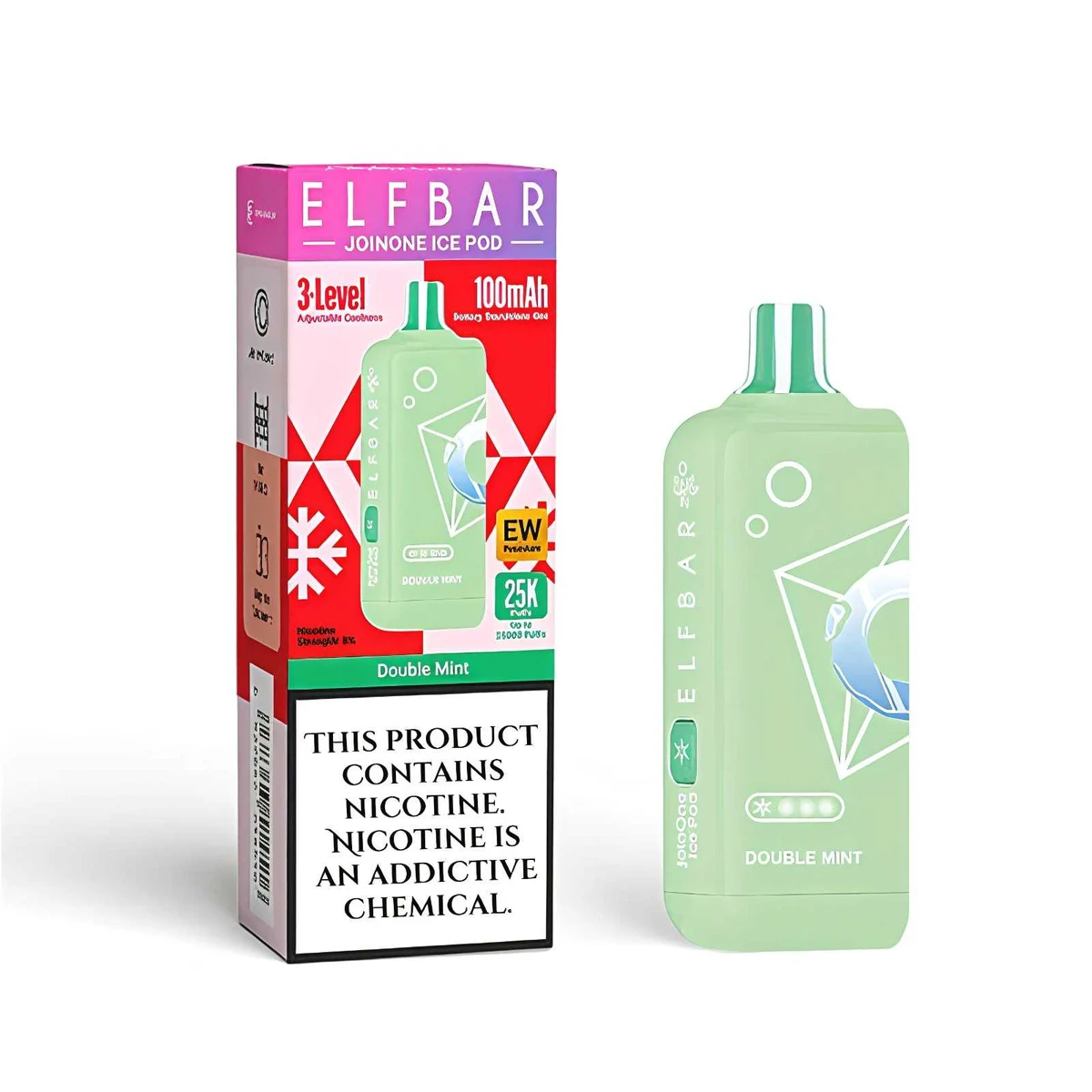 Elf Bar JoinOne Ice 25000 Puffs Prefilled Pod 50mg