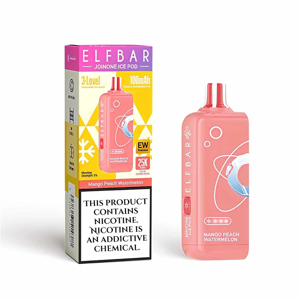 Elf Bar JoinOne Ice 25000 Puffs Prefilled Pod 50mg