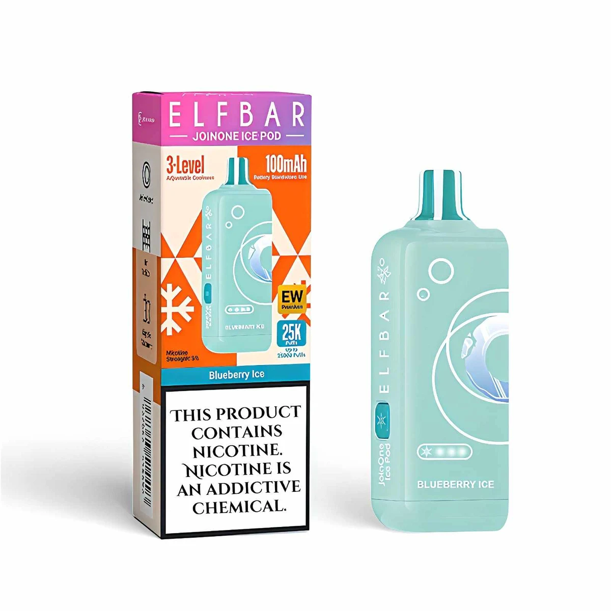 Elf Bar JoinOne Ice 25000 Puffs Prefilled Pod 50mg