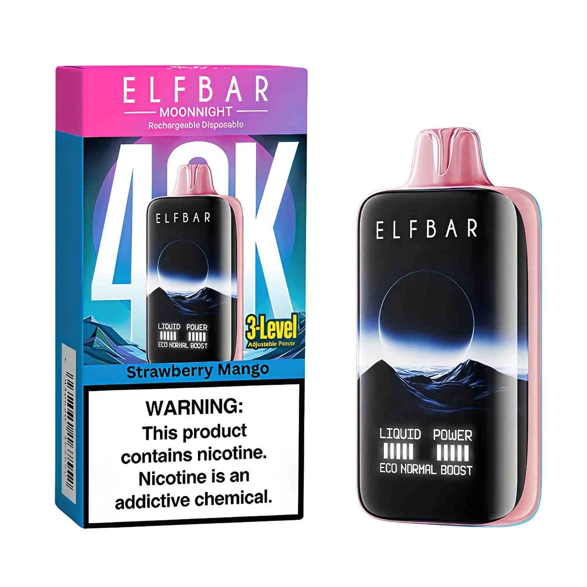 Elf Bar Moon Night 40000 Puffs Disposable Vape 50mg