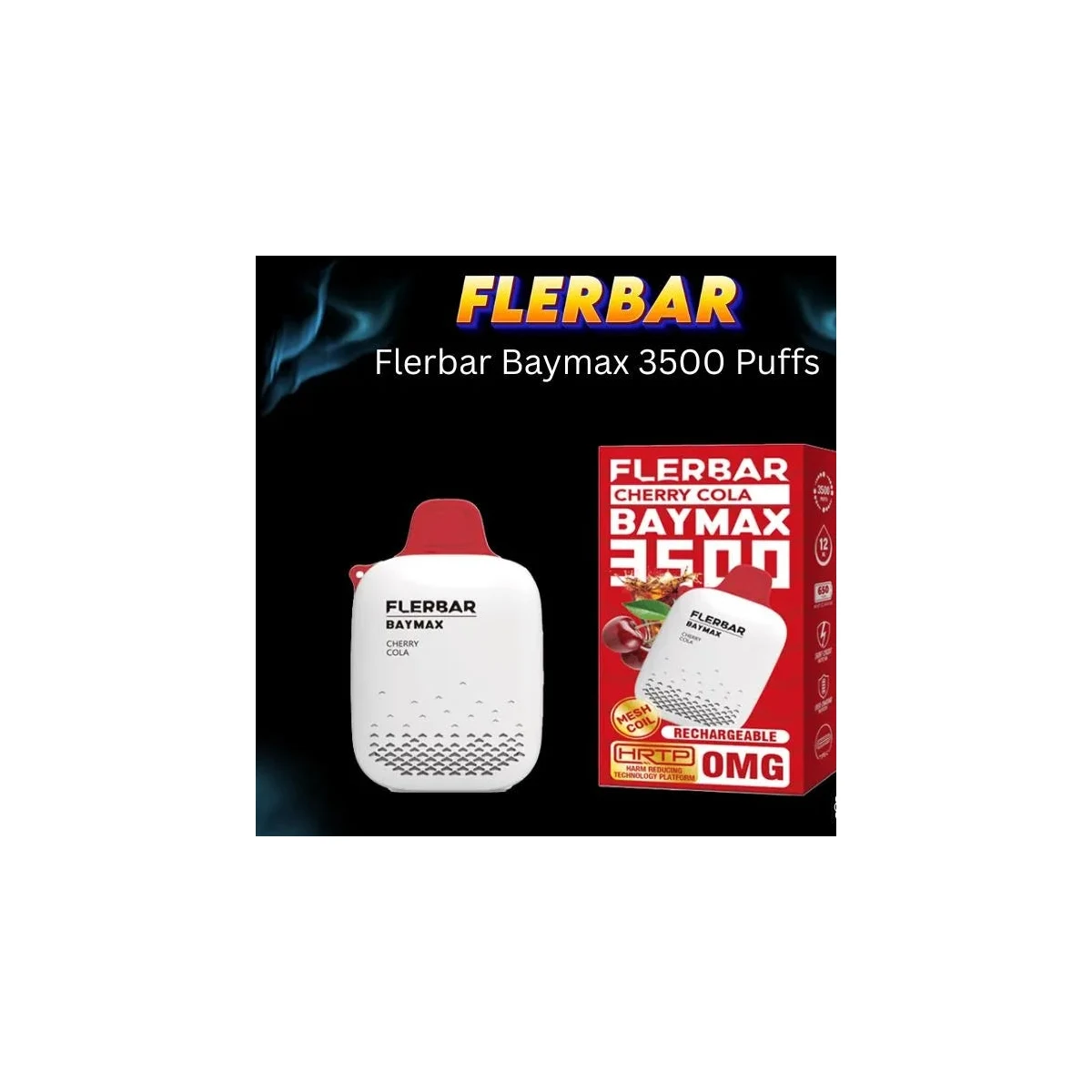 Flerbar 3500 Puffs Zero Nicotine Disposable Vape 12ml