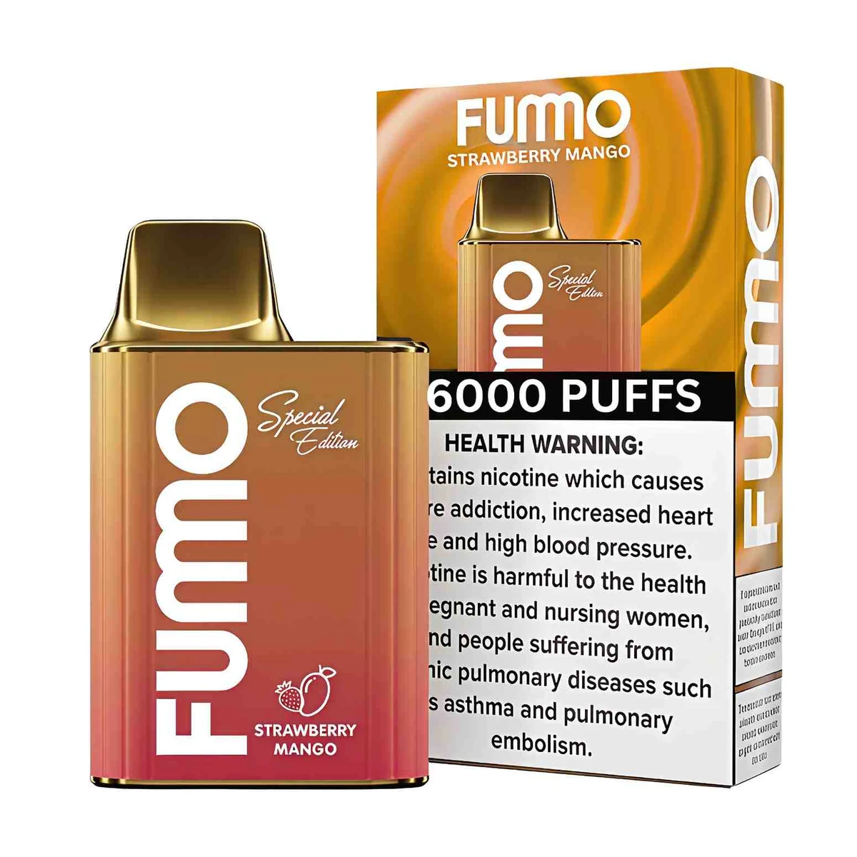 Fummo King 6000 Puffs Rechargeable Disposable Vape