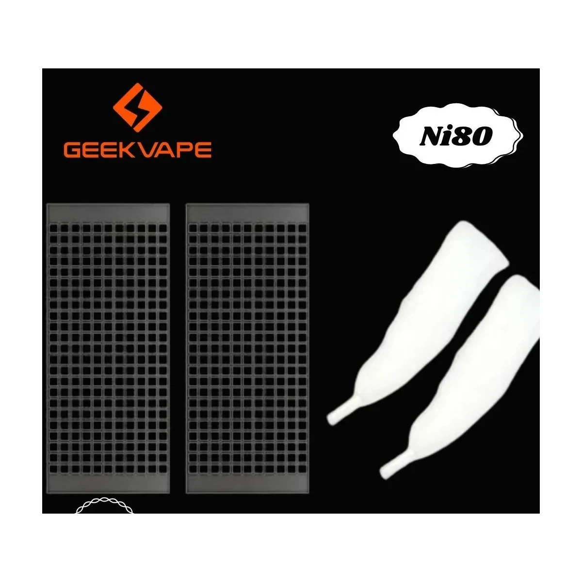 GeekVape Micro Mesh Coil N80 0.17ohm with Cotton