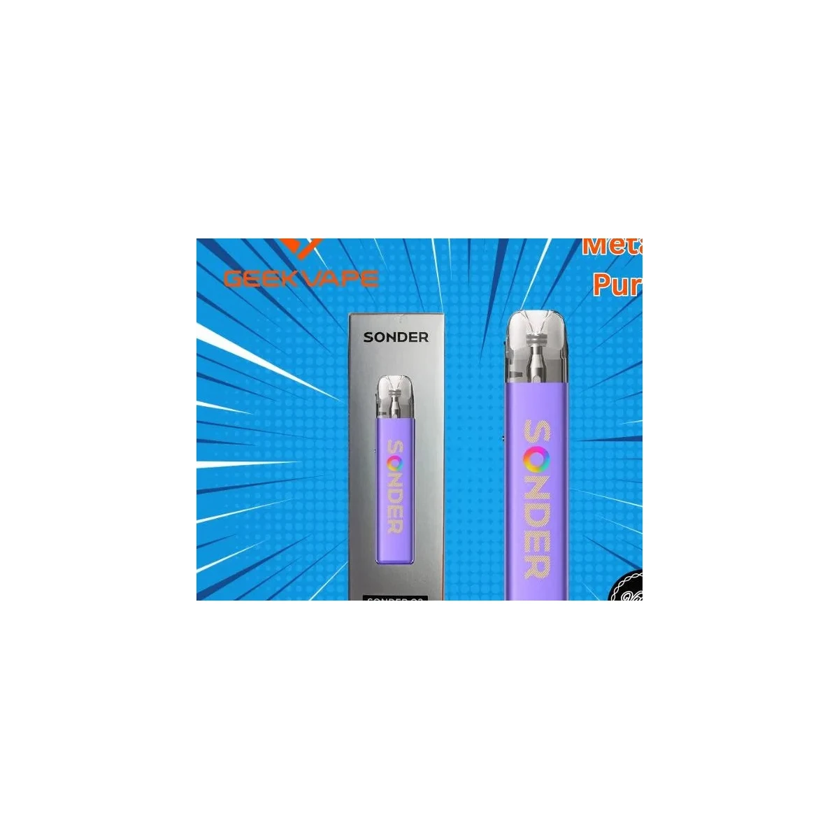 GeekVape Sonder Q2 Pod Kit - 1350mAh Adjustable Airflow
