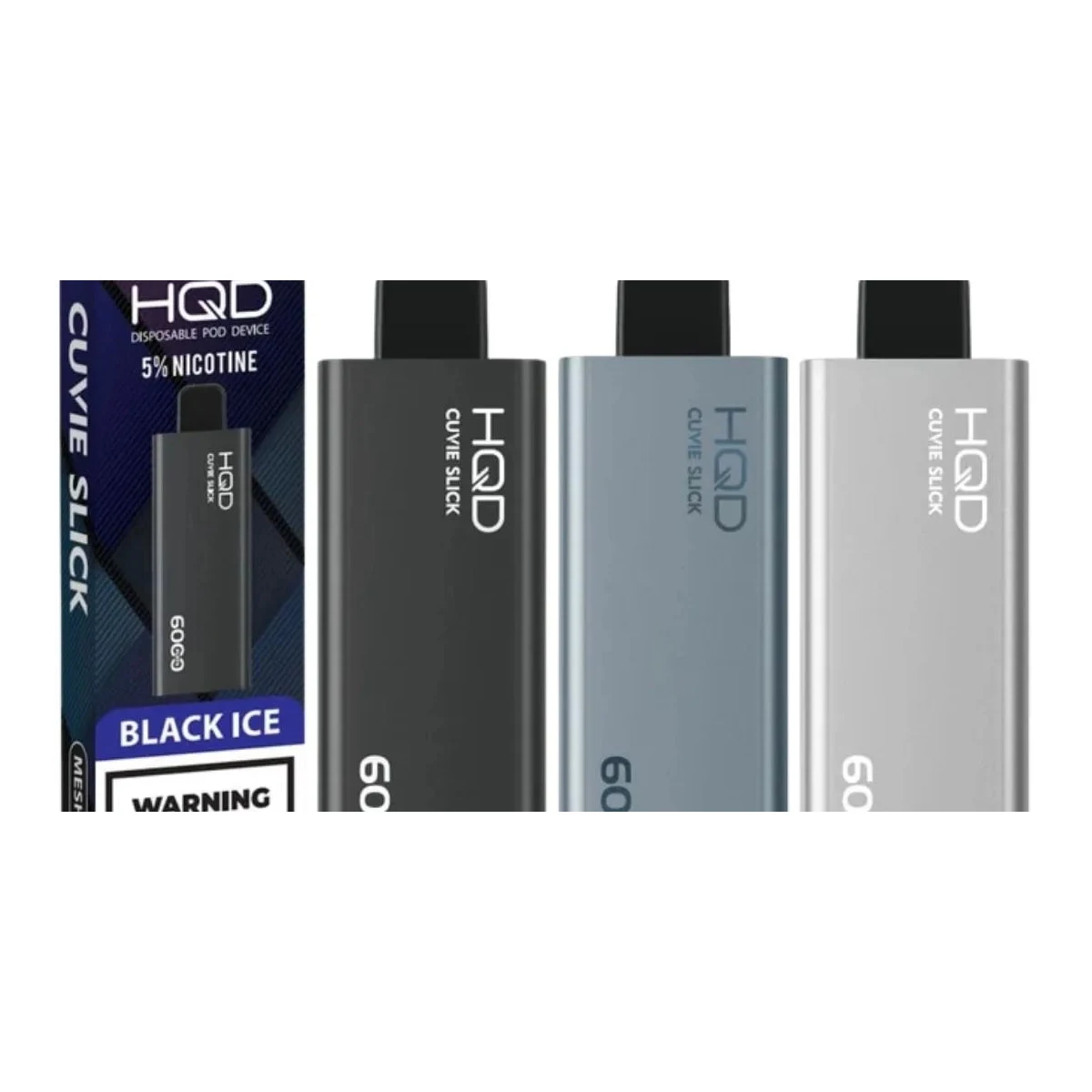 HQD Cuvie Slick 6000 Puffs 50mg Disposable Vape