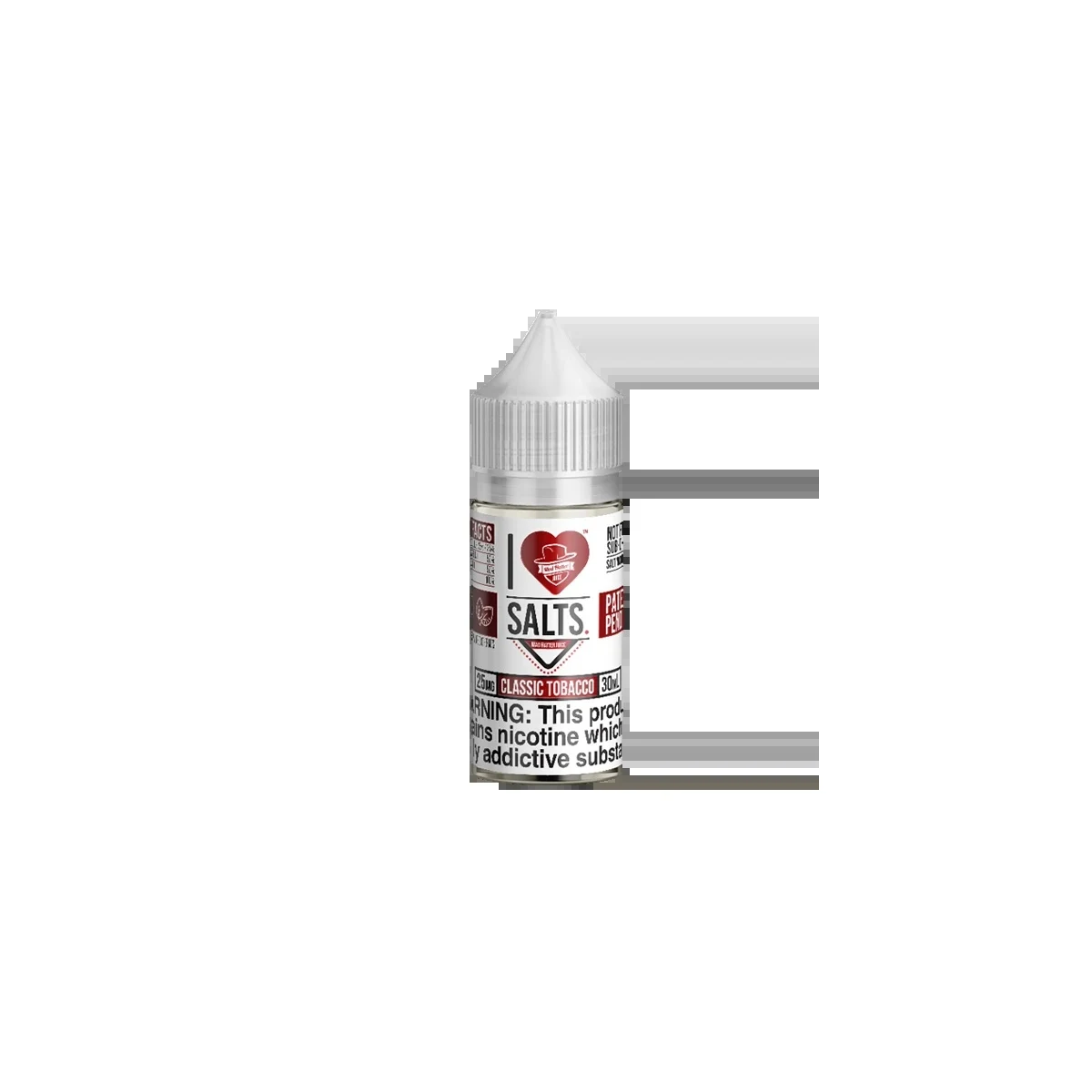 I Love Salt 50mg Nicotine Salt E-Juice 30ml Bottle