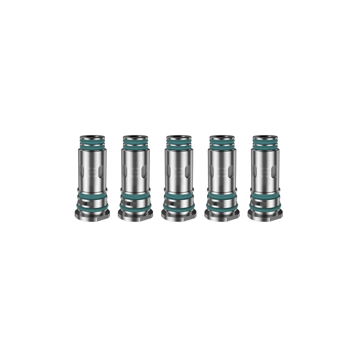 VooPoo ITO Replacement Mesh Coils – 5-Pack, 4 Resistances