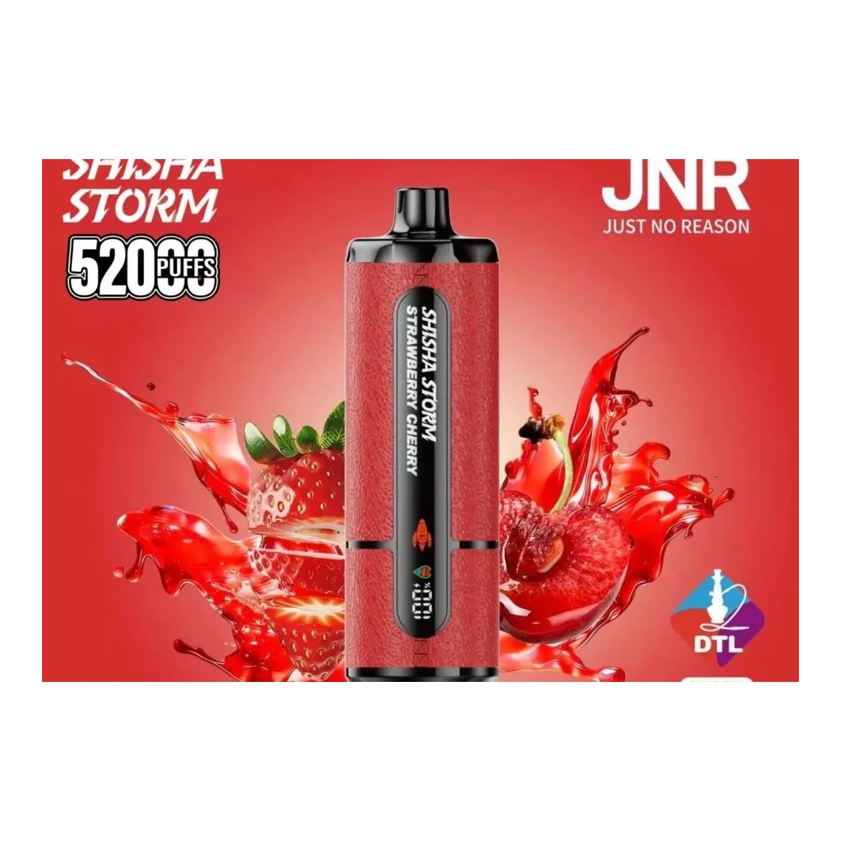 JNR Shisha Storm 52000 Puffs Disposable Vape 2mg