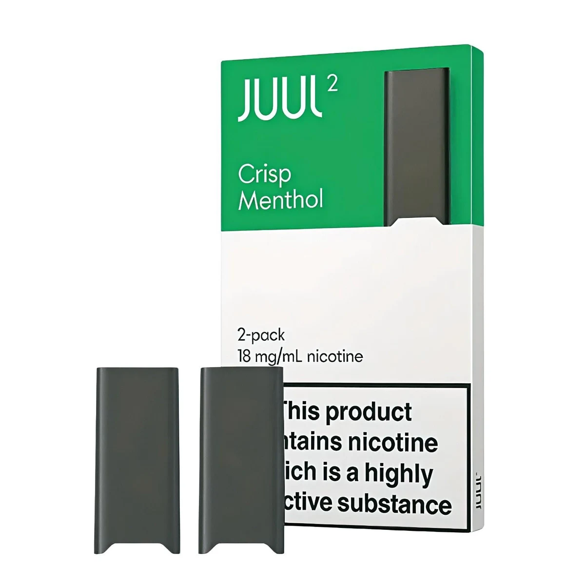 Juul 2 Pod System Prefilled Pods 18mg Nicotine Salt