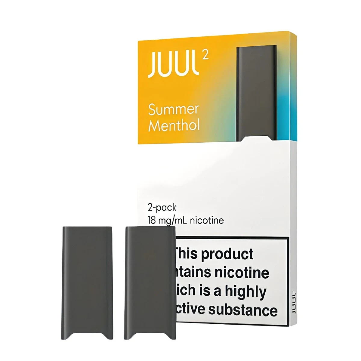 Juul 2 Pod System Prefilled Pods 18mg Nicotine Salt