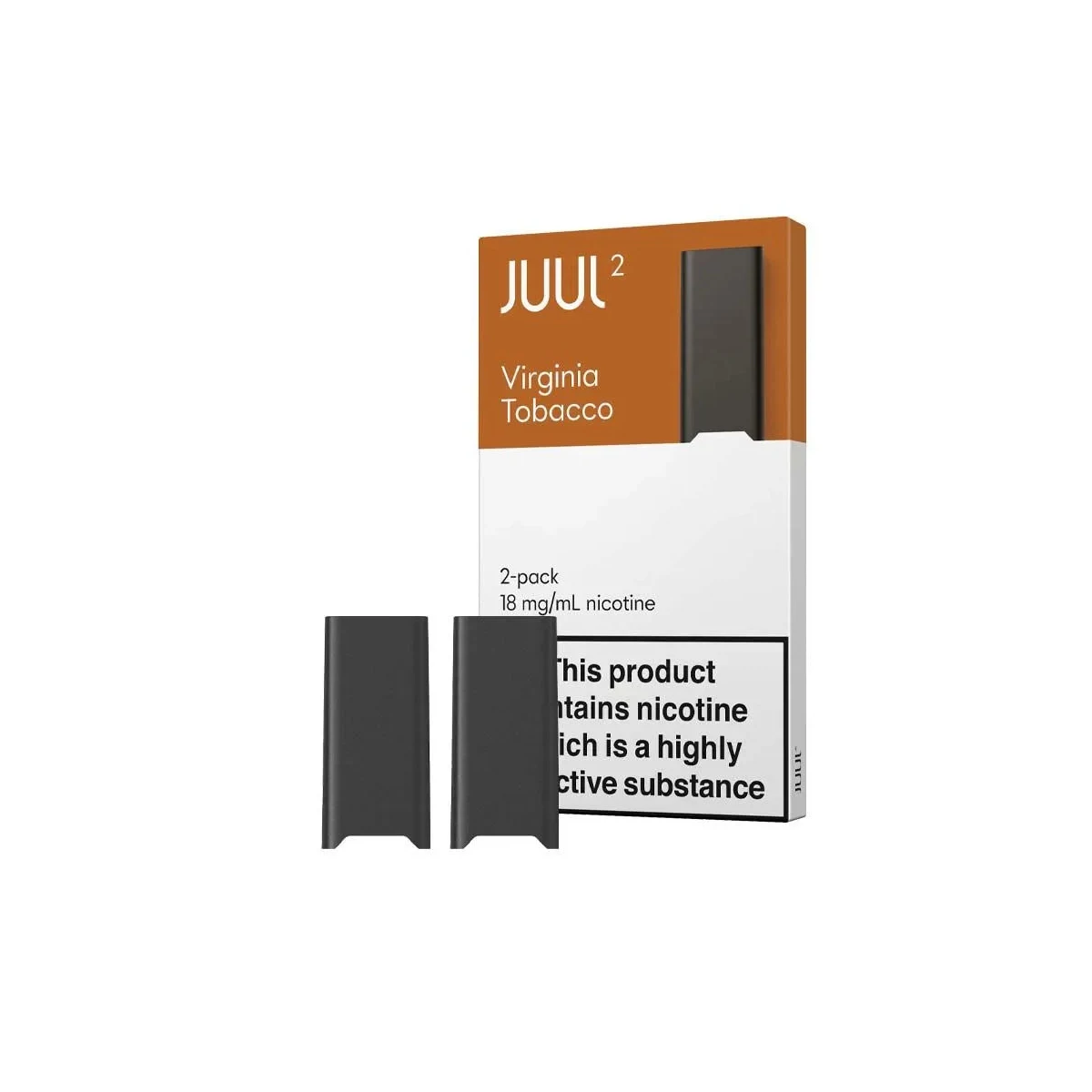Juul 2 Virginia Tobacco Pods 18mg Nicotine Salt