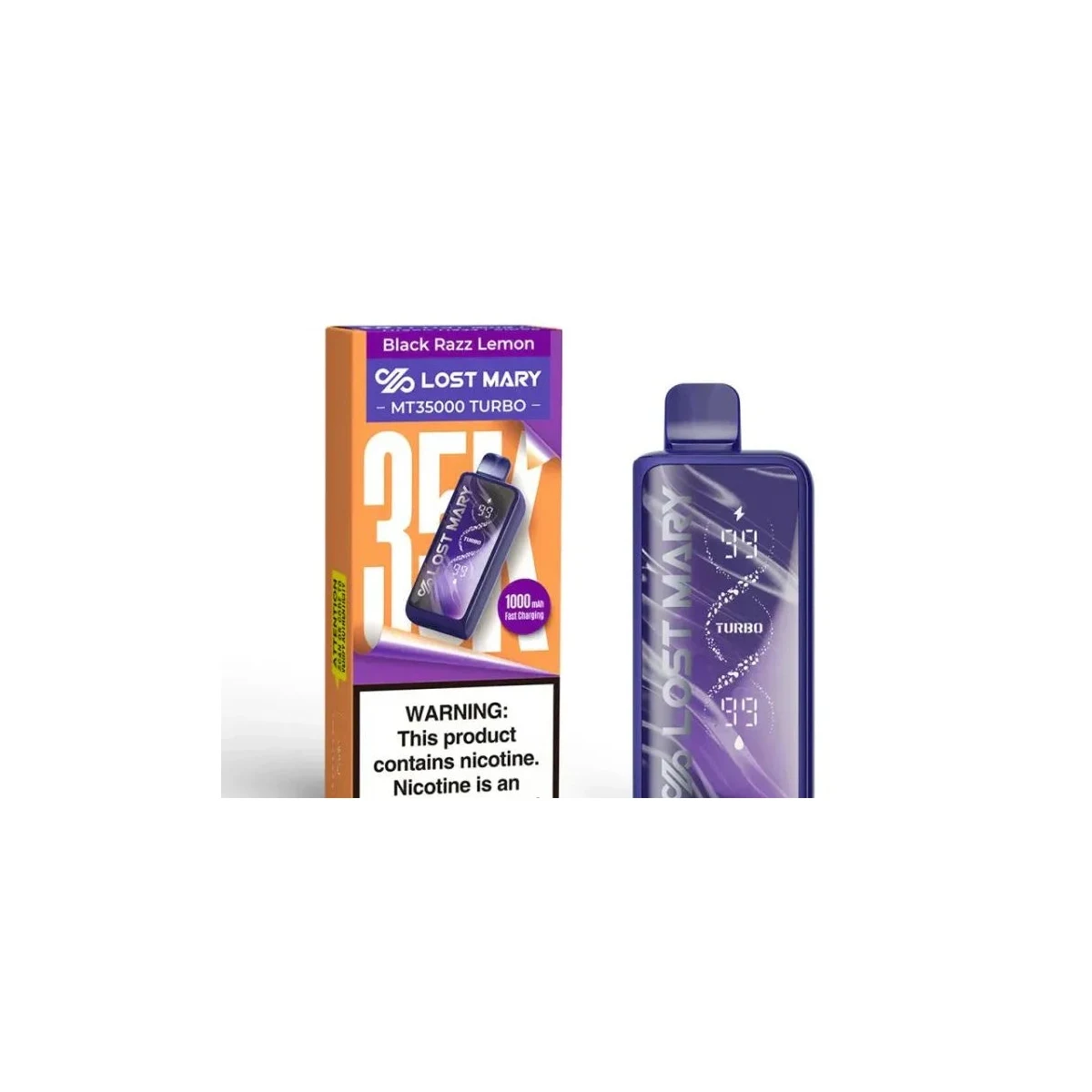 Lost Mary Turbo MT35000 Puffs 5% Disposable Vape