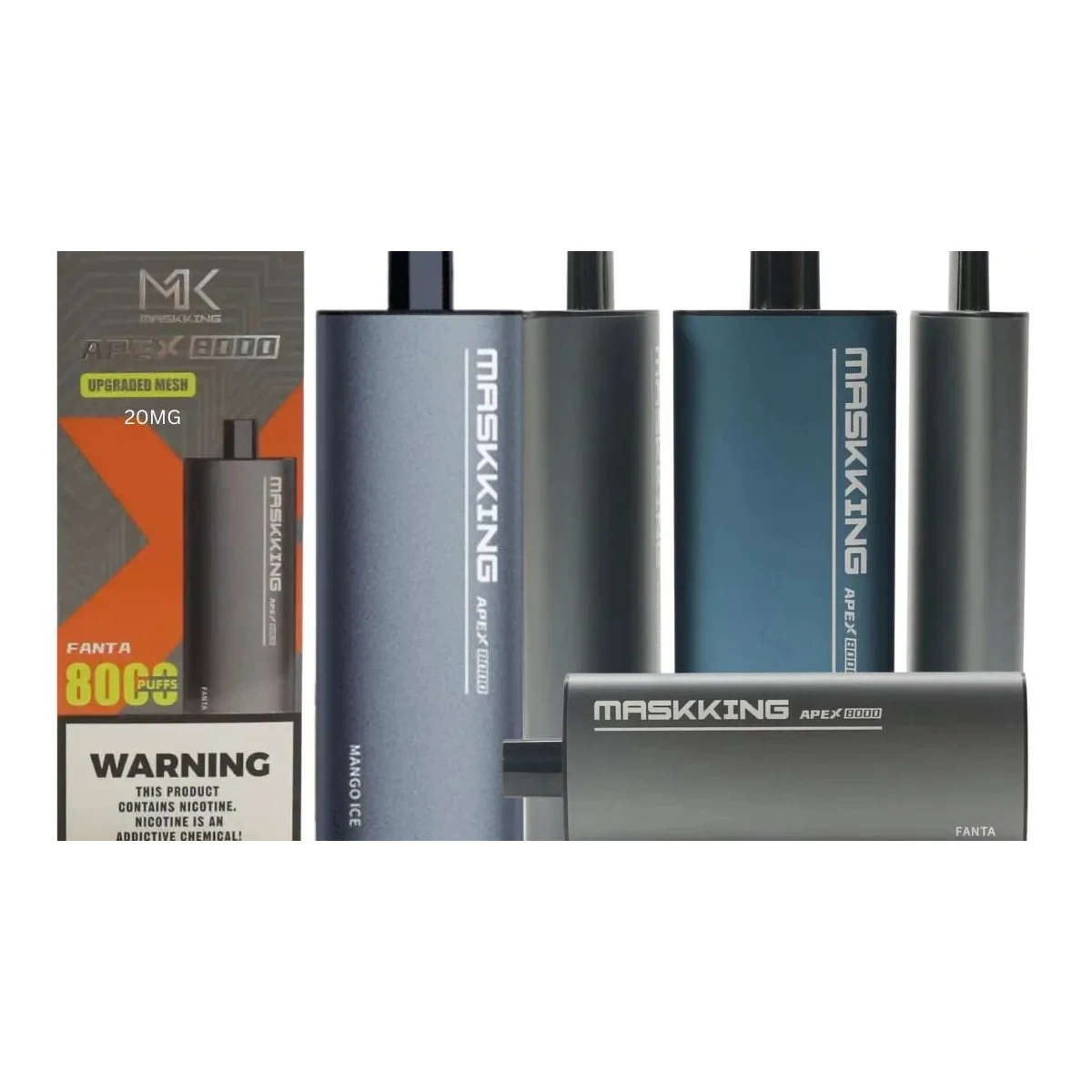 Maskking Apex 8000 Puffs Disposable Vape 20mg