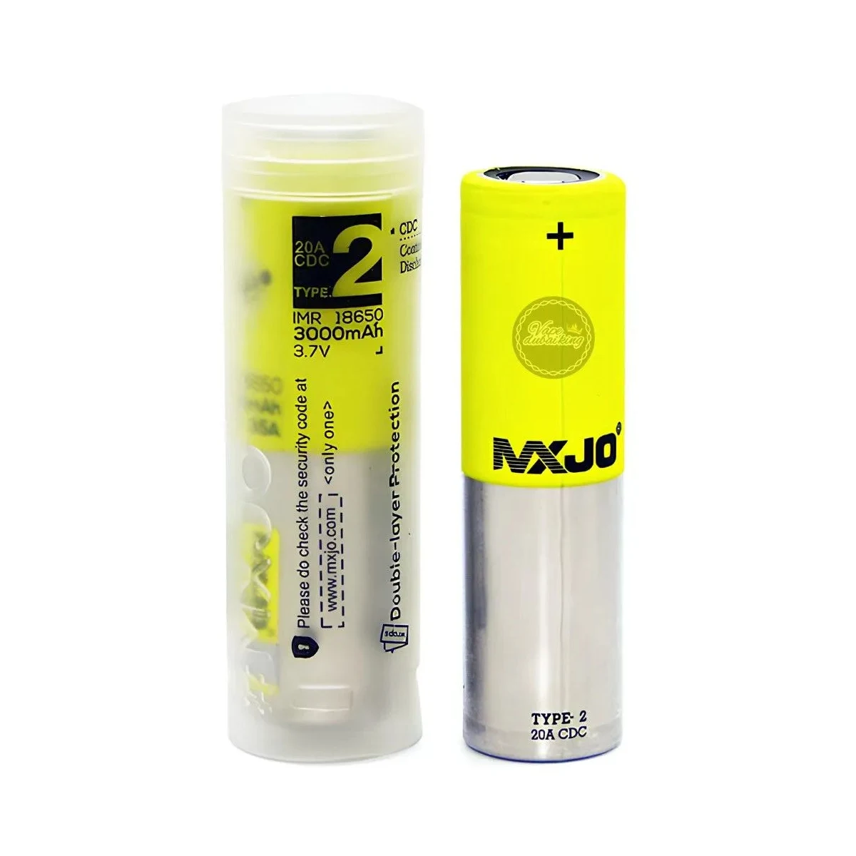 MXJO 18650 Battery 3000mAh 35A IMR Vape Mod Cell
