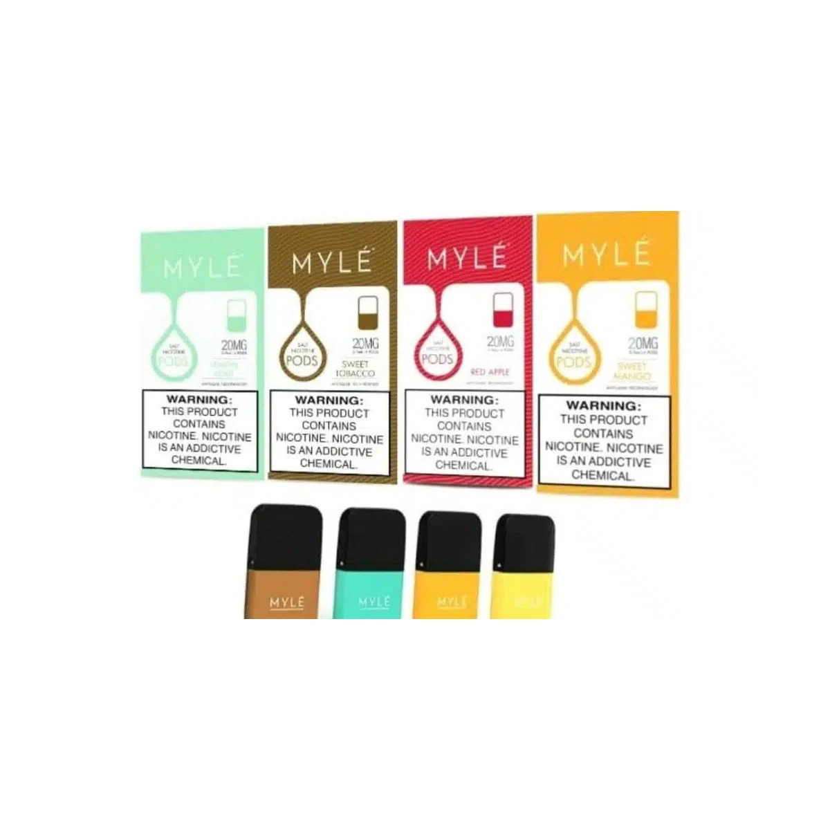 Myle V4 Prefilled Pods 5% Nicotine Salt 4-Pack