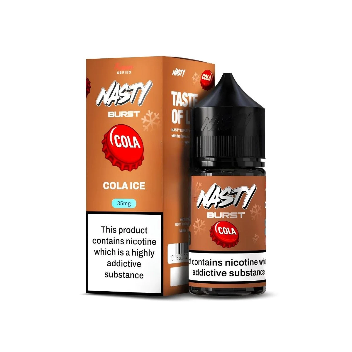 Nasty Burst 50mg Salt Nicotine E-Liquid for Pod Vapes