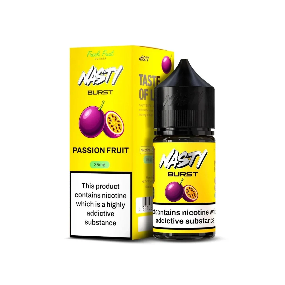 Nasty Burst 50mg Salt Nicotine E-Liquid for Pod Vapes