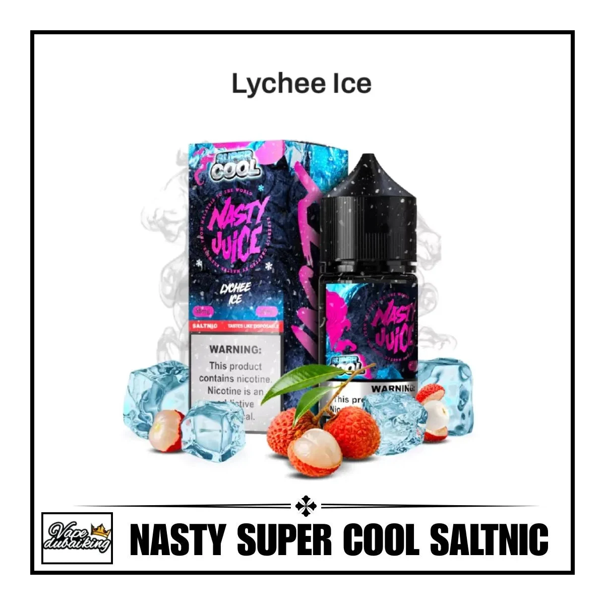 Nasty Super Cool 35mg Salt Nicotine E-Liquid, MTL Pods
