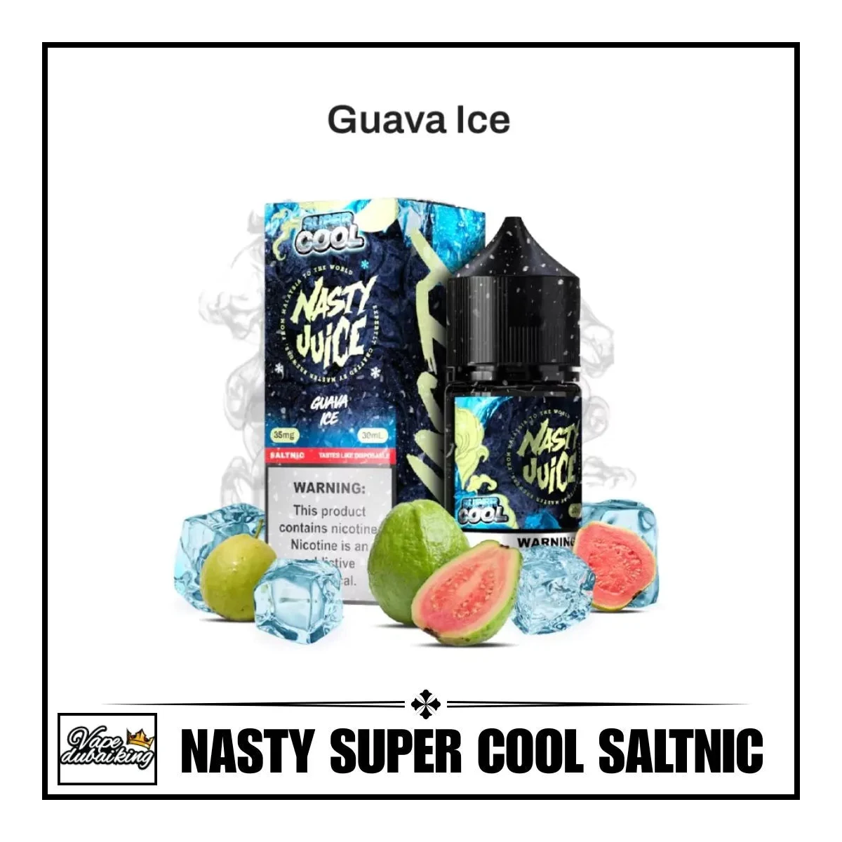Nasty Super Cool 35mg Salt Nicotine E-Liquid, MTL Pods